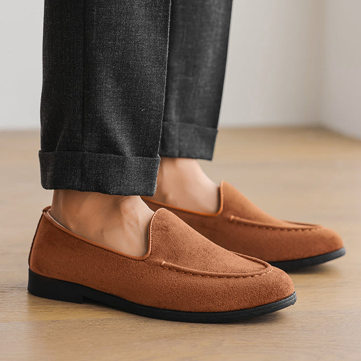 Cedar Suede Slippers