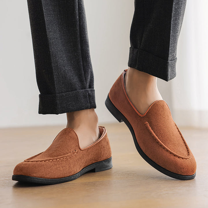 Cedar Suede Slippers