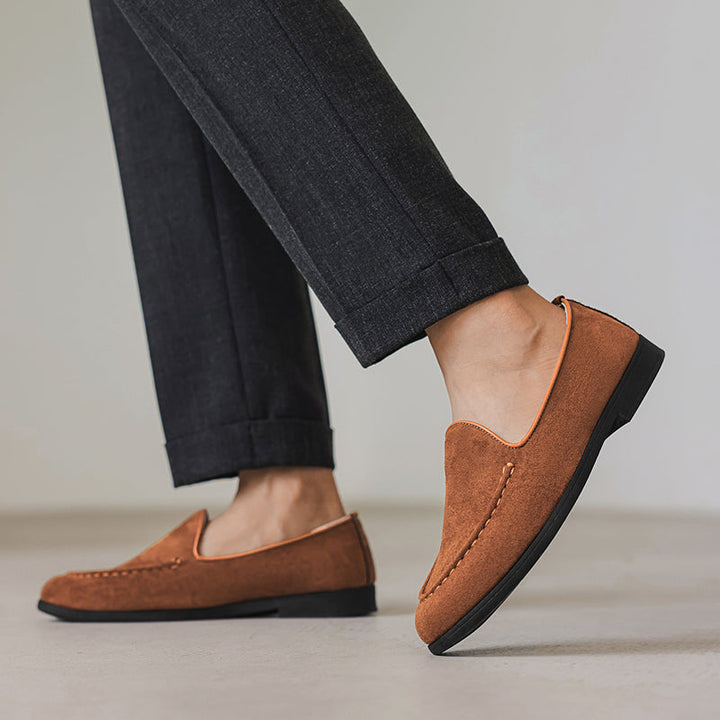 Cedar Suede Slippers