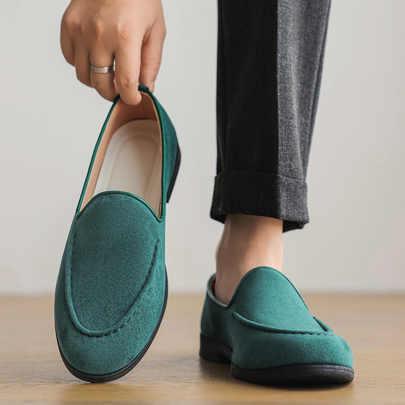 Cedar Suede Slippers