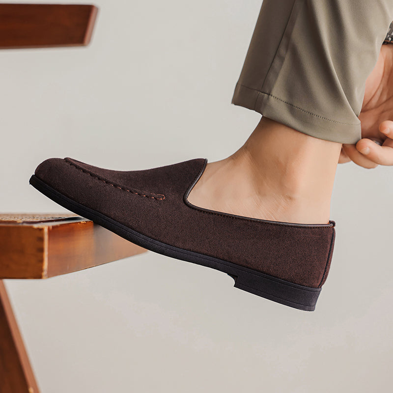 Cedar Suede Slippers