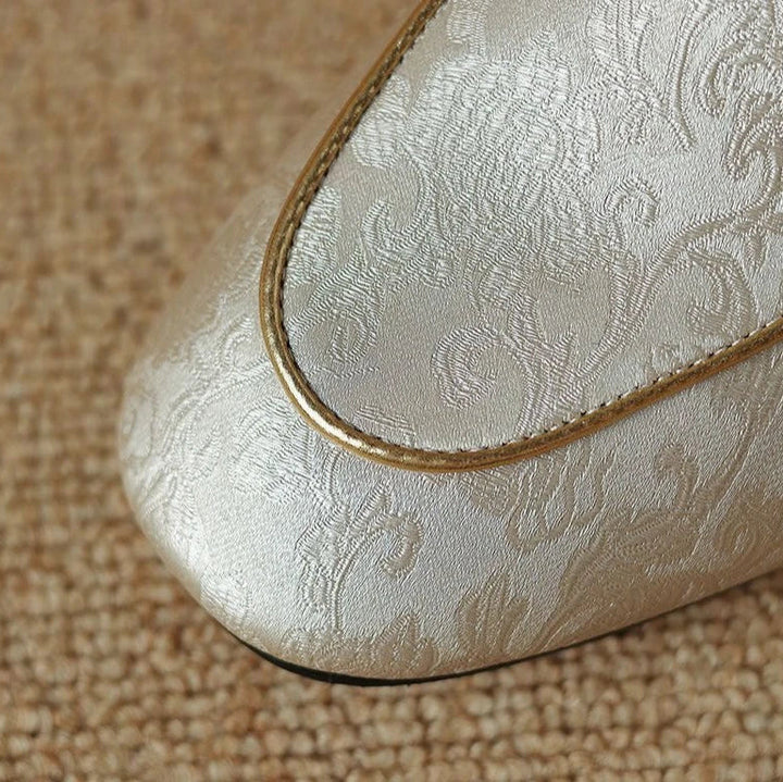 Jasmine Silk Slippers