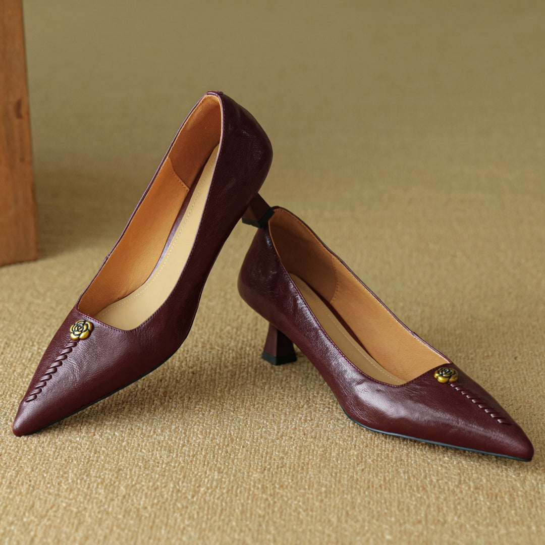 Rosewood Heels