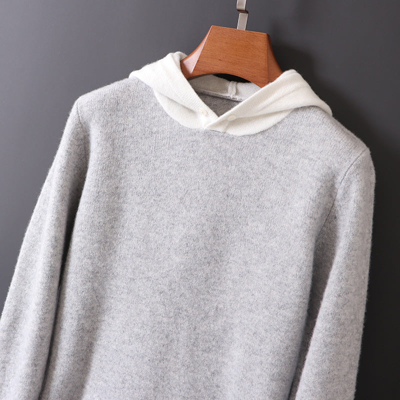 Cashmere Blend Hoodie