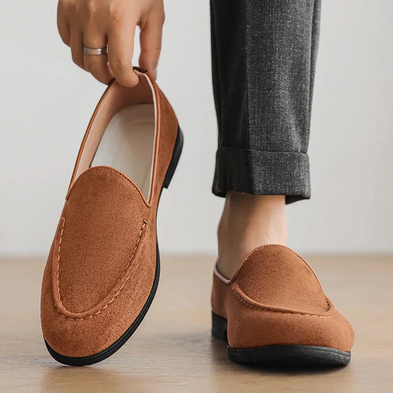 Cedar Suede Slippers