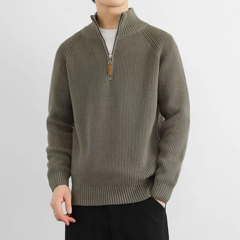 Classic Quarter-Zip Sweater