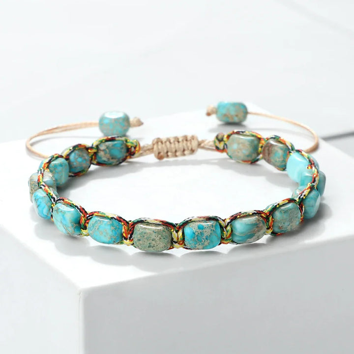 Stone Weave Bracelet