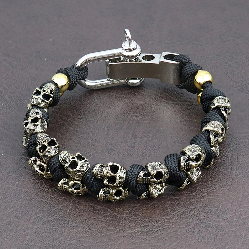 Skull Weave Bracelet