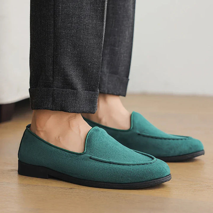 Cedar Suede Slippers
