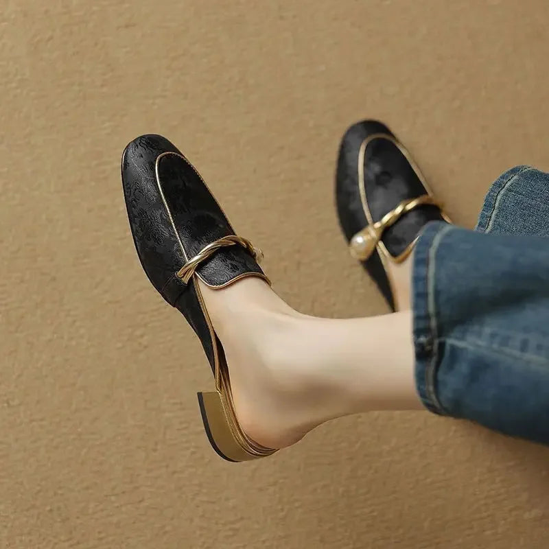 Jasmine Silk Slippers