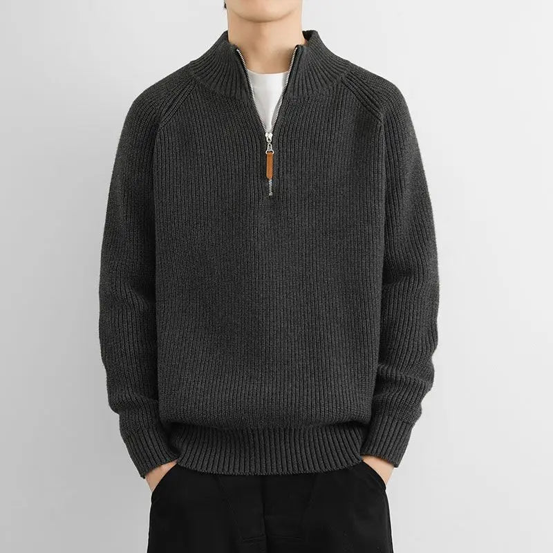 Classic Quarter-Zip Sweater