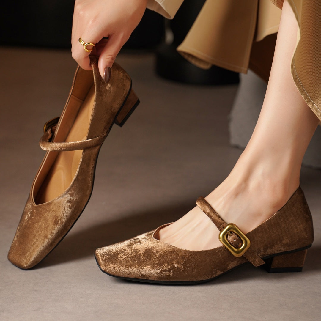 Velvet Elegance Heels