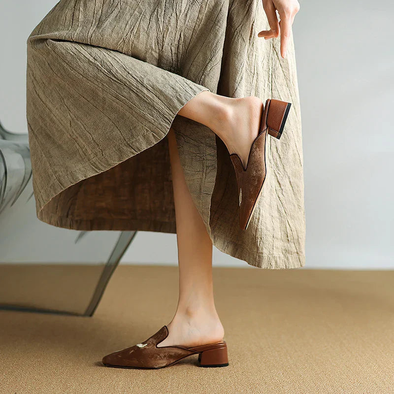 Velvet Rosalyn Slippers