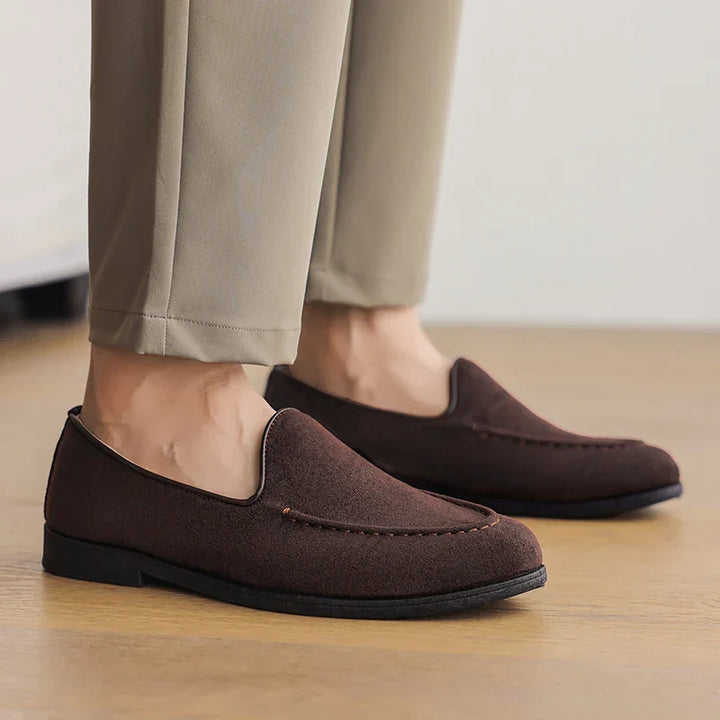 Cedar Suede Slippers