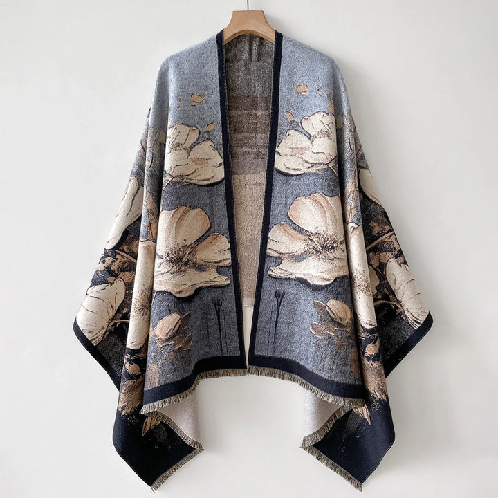 Floral Cashmere Wrap