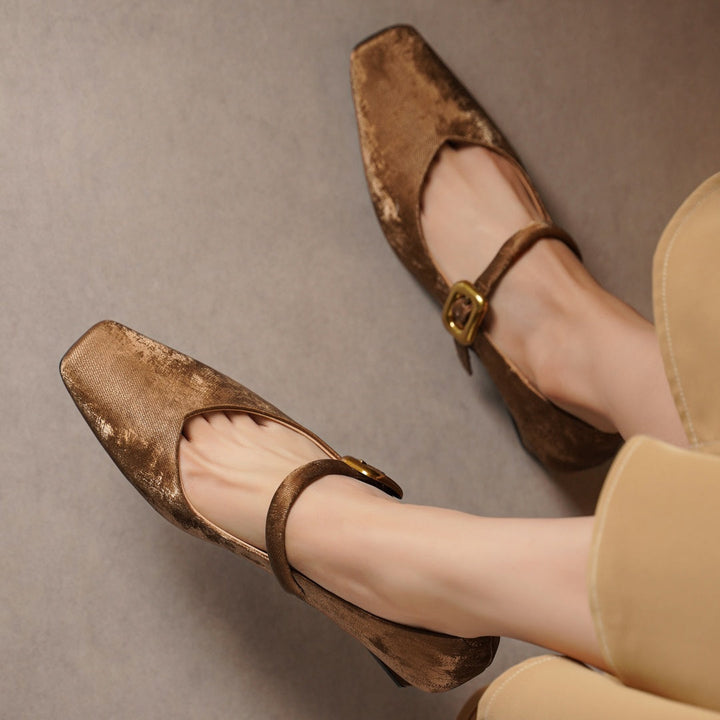 Velvet Elegance Heels