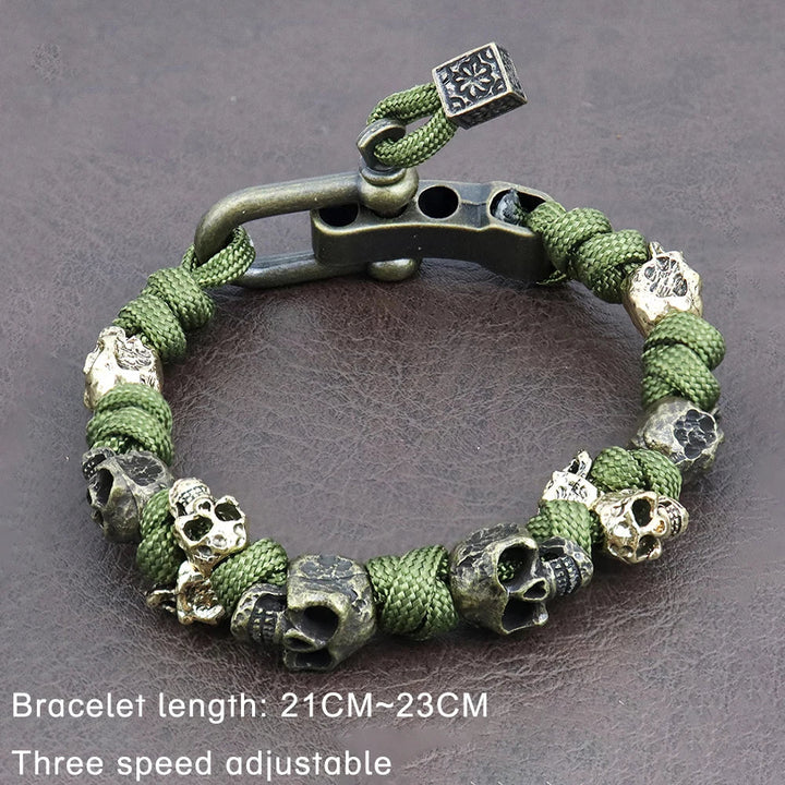 Skull Weave Bracelet