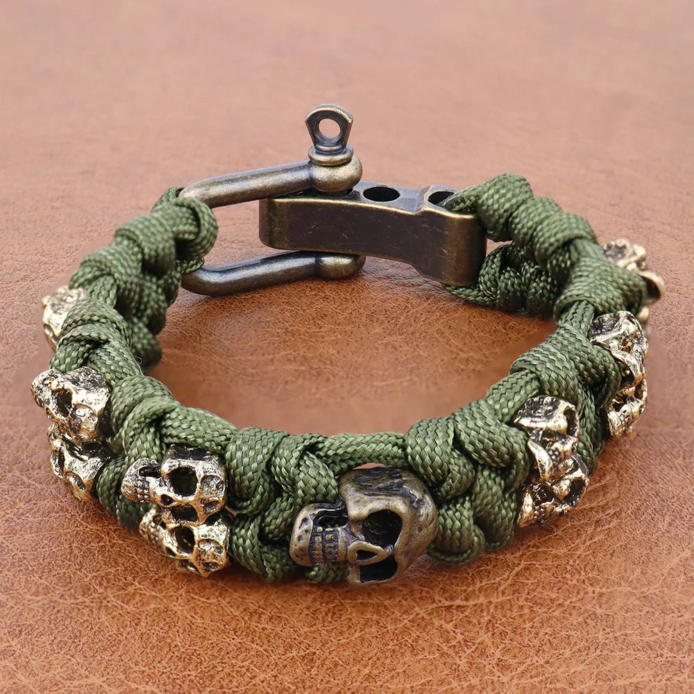 Skull Weave Bracelet