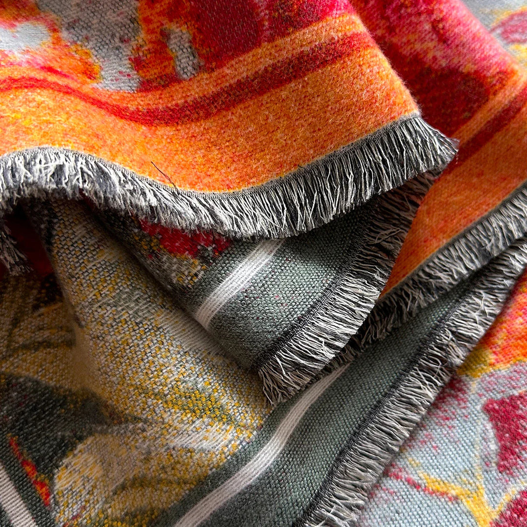 Floral Cashmere Wrap