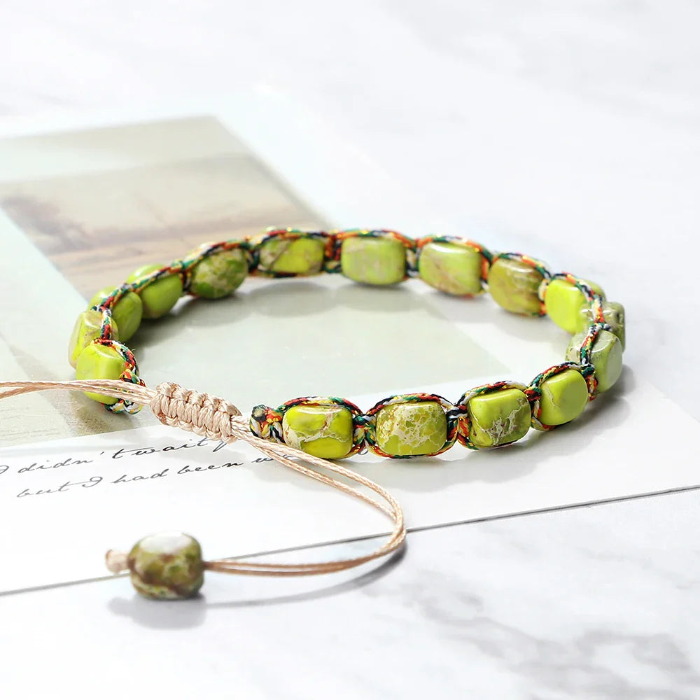 Stone Weave Bracelet