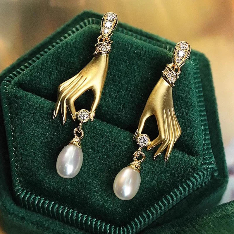 Pearl Touch Earrings