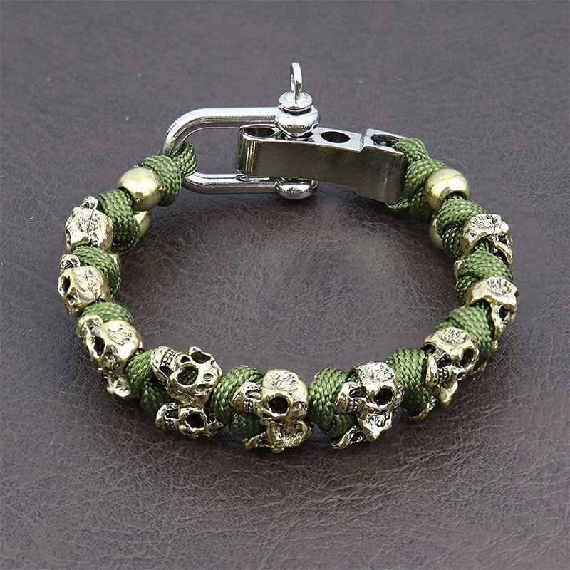 Skull Weave Bracelet