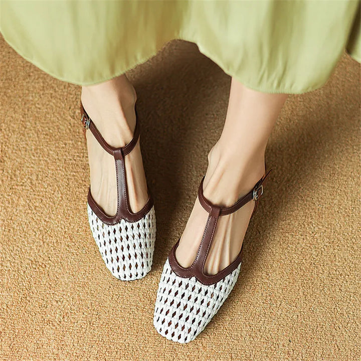 Braided Elegance Heels