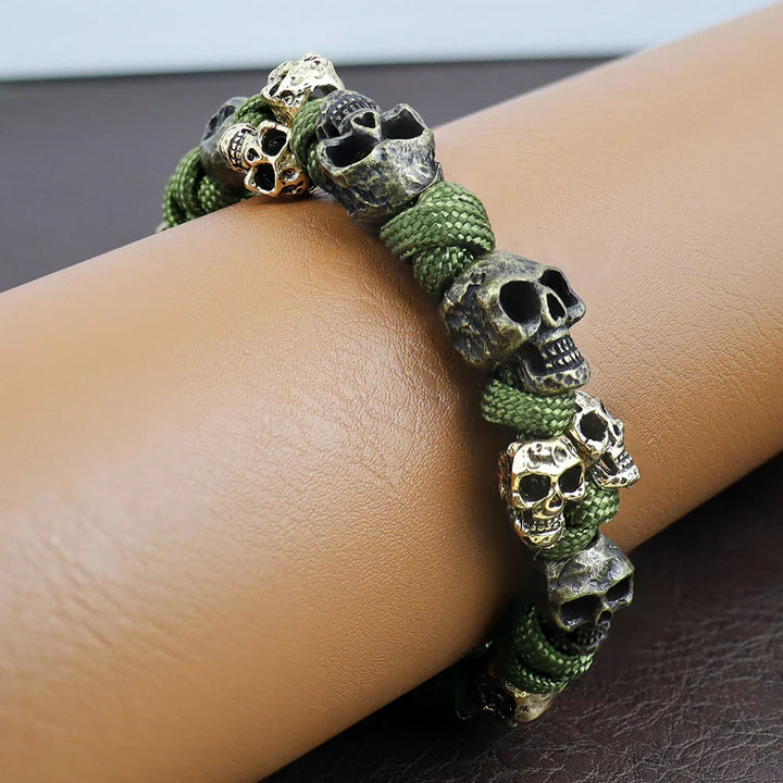 Skull Weave Bracelet