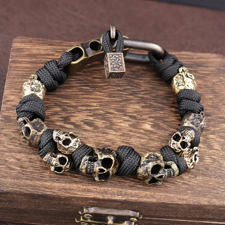 Skull Weave Bracelet