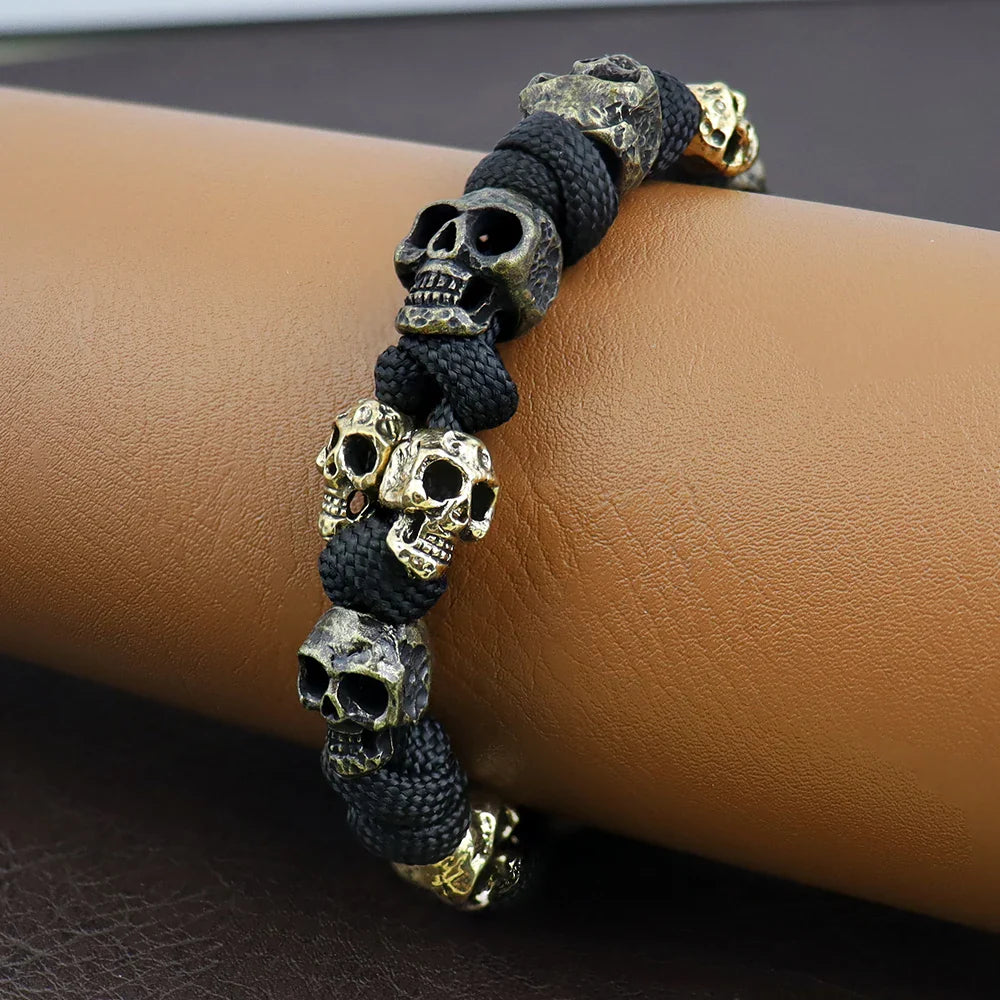 Skull Weave Bracelet