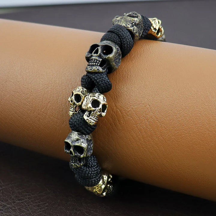 Skull Weave Bracelet