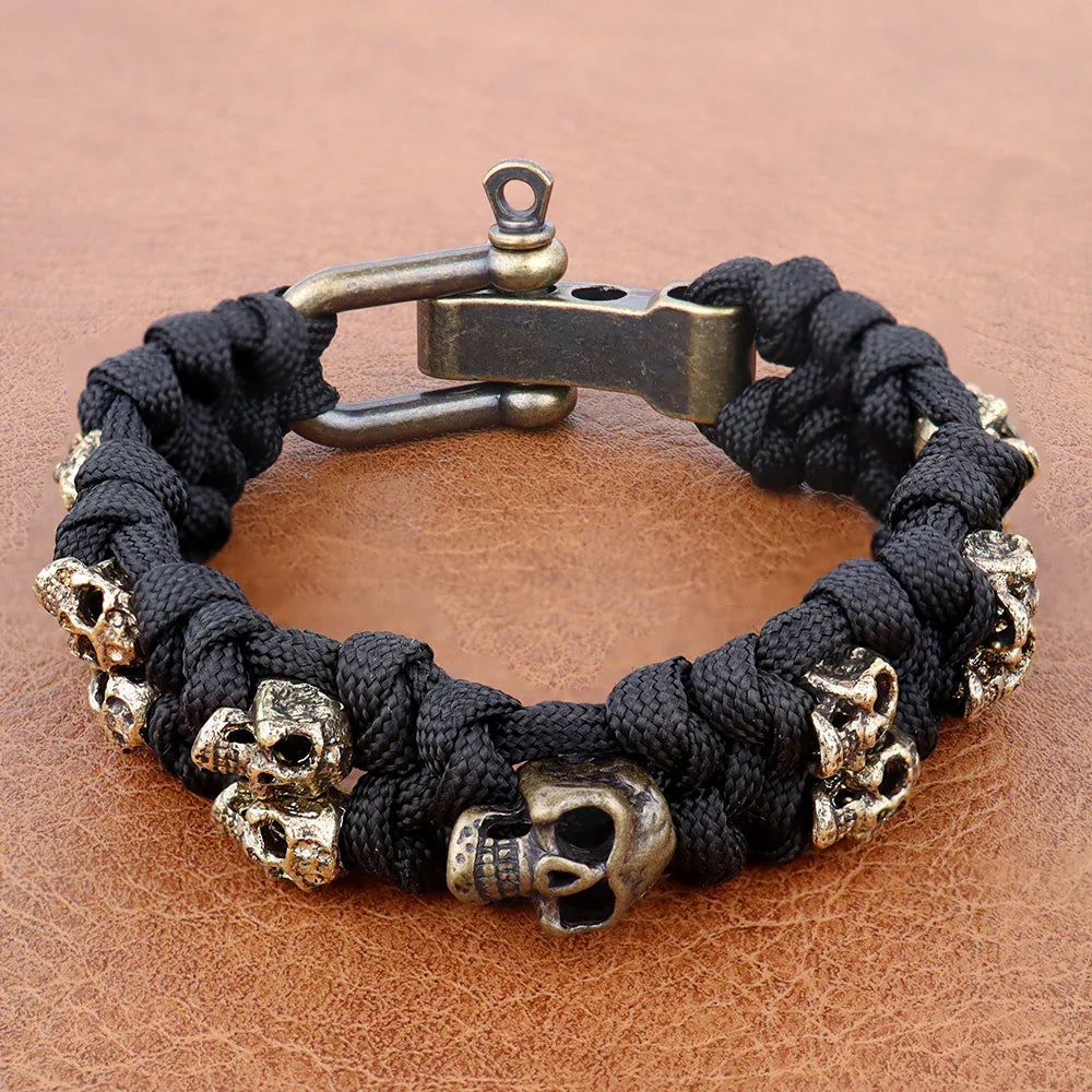 Skull Weave Bracelet