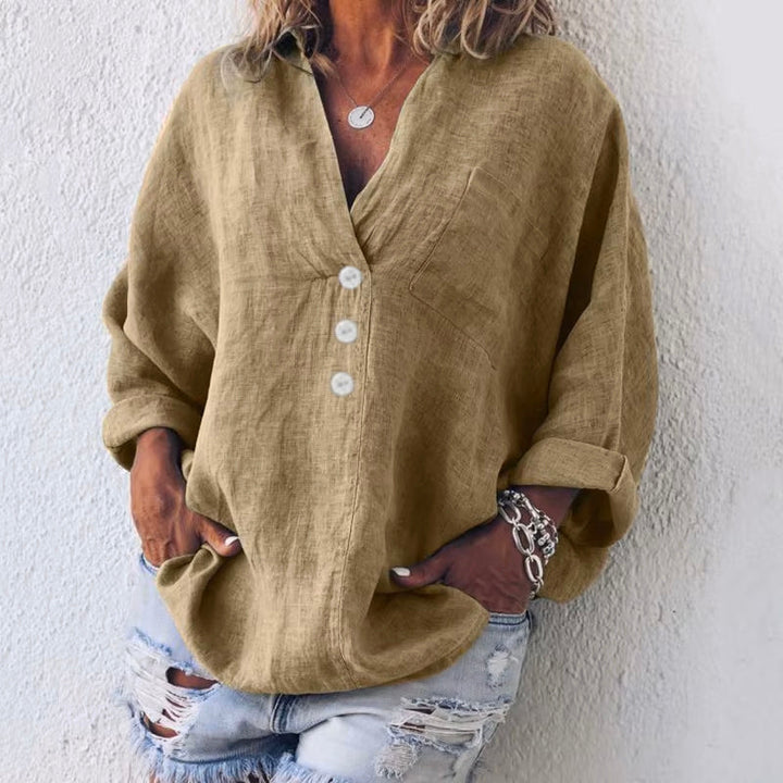 Rossi Linen Top