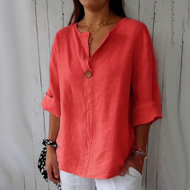 Rossi Linen Top