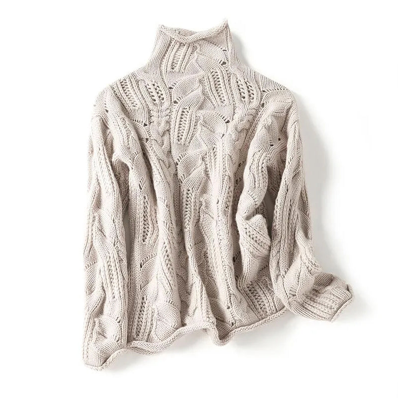 Cashmere Knit Turtleneck