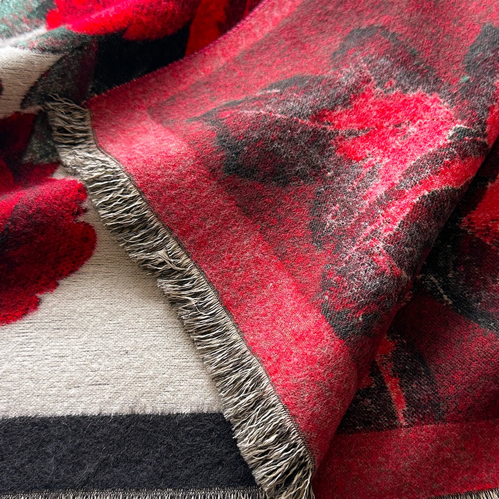 Floral Cashmere Wrap